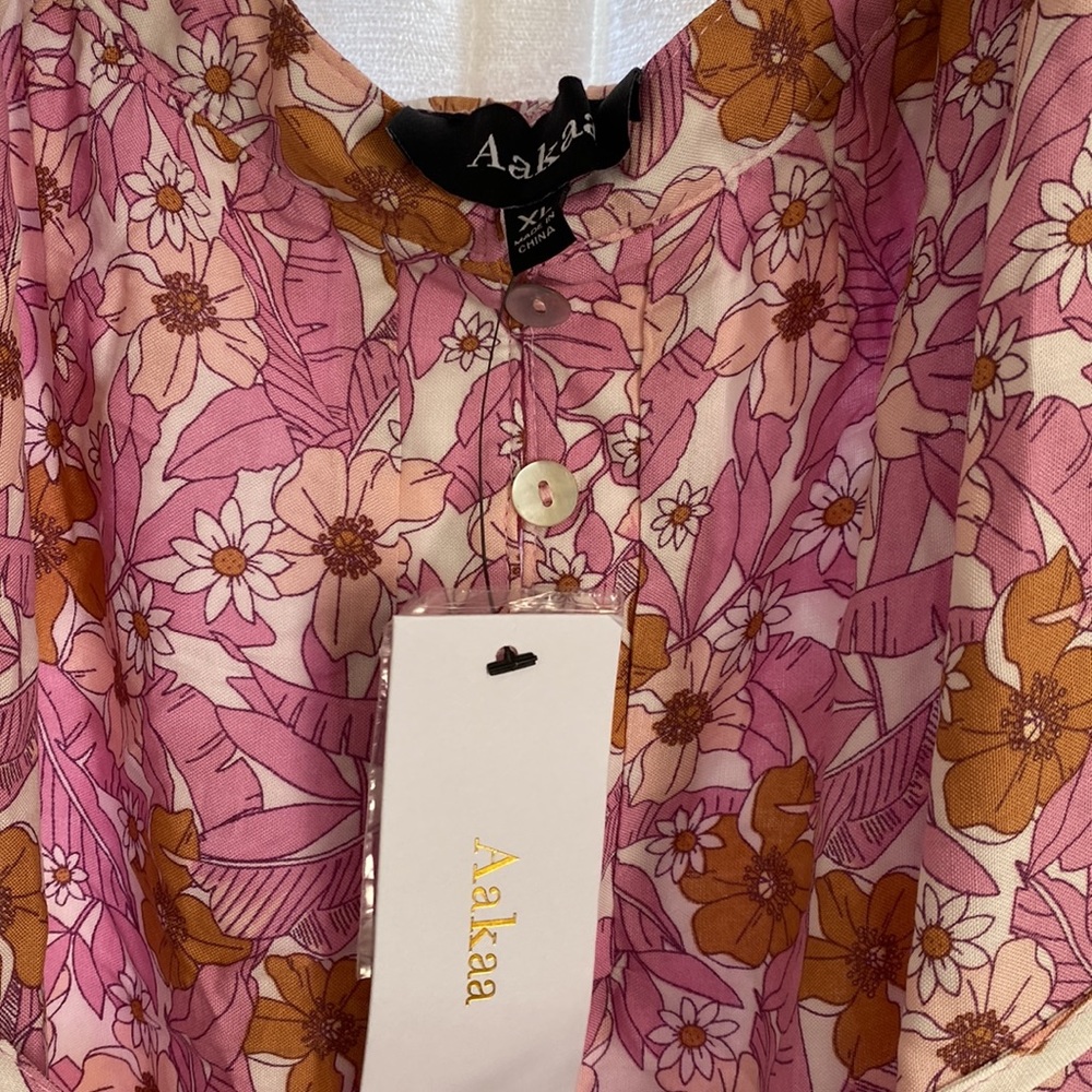 NWT Aakaa - Vici Serenade Me Maxi Dress XL - Picture 5 of 5